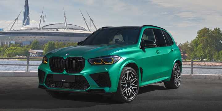 Аренда BMW X5M Competition в Санкт-Петербурге